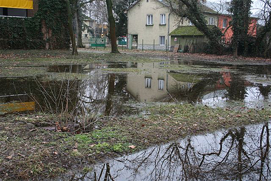 Hochwasser am Balaton