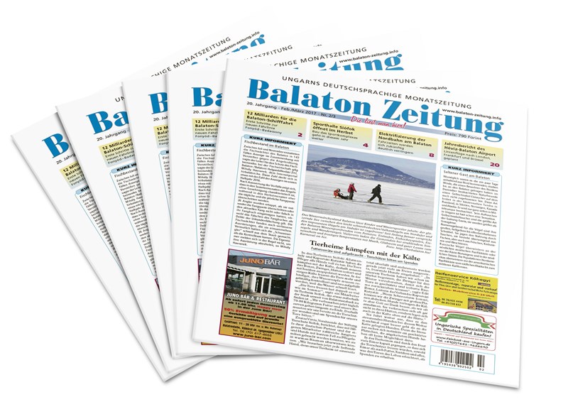 Balaton Zeitung - Ausgabe Februar/März 2017 - Tierheime kämpfen mit der Kälte