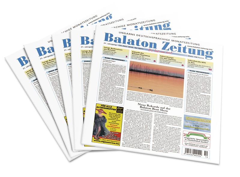 Balaton Zeitung - Ausgabe Oktober/November 2018 - Neue Rekorde auf der Balaton Boat Show