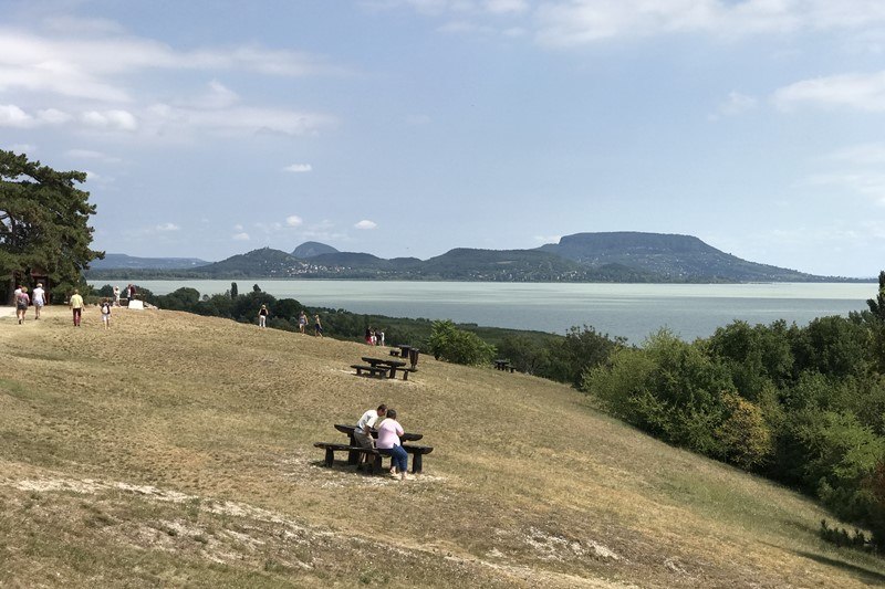 Blick über den Balaton: Foto: Sebastian Starke