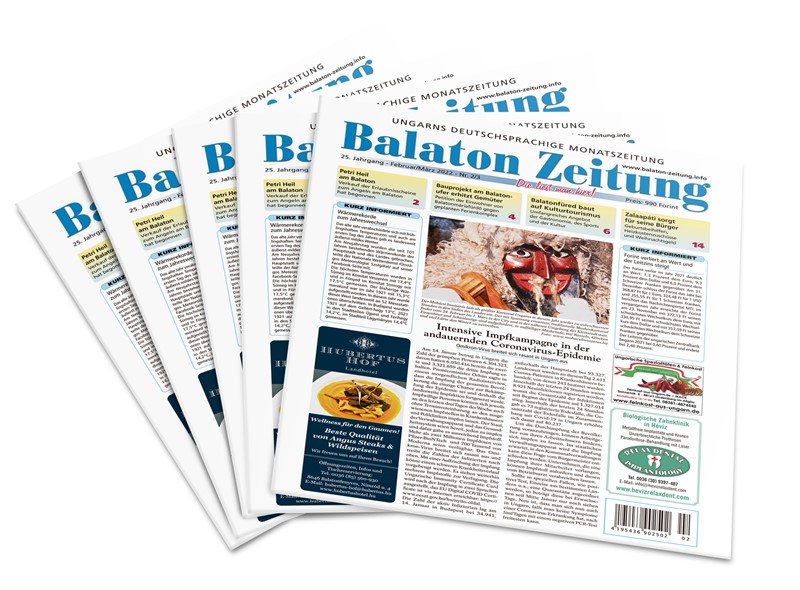 Titelblatt - Intensive Impfkampagne in der andauernden Coronavirus-Epidemie