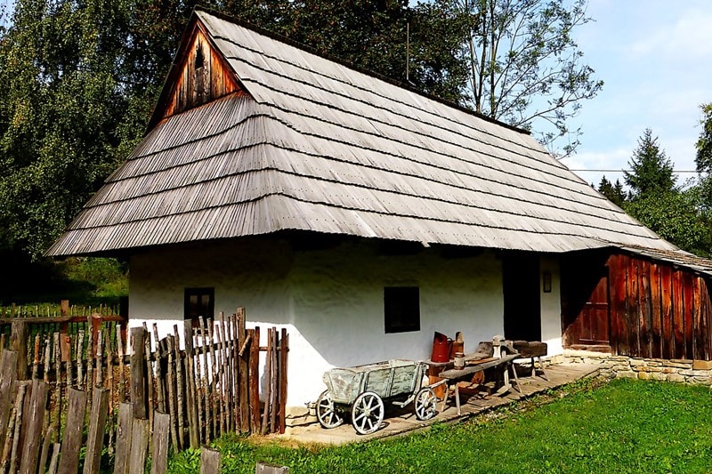 typisches Landhaus in Ungarn