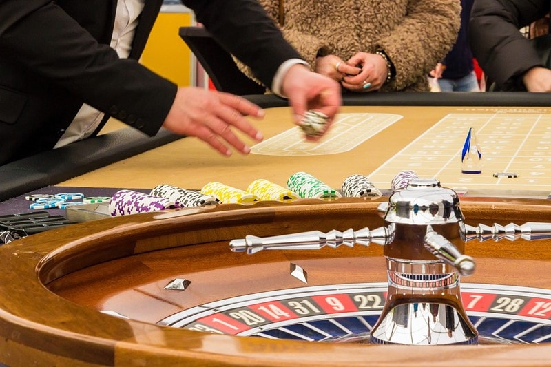 Roulette in einer Spielbank