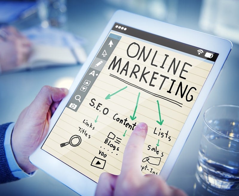 Online Marketing - Fokus Keywords - Symbolbild