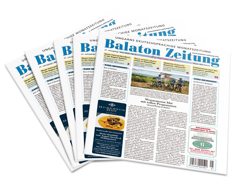 Saisoneröffnung am Balaton 2024 - Wonnemonat Mai mit tollen Programmen