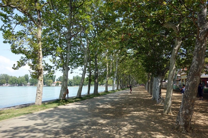 Uferpromenade am Balaton - Foto von Sebastian Starke