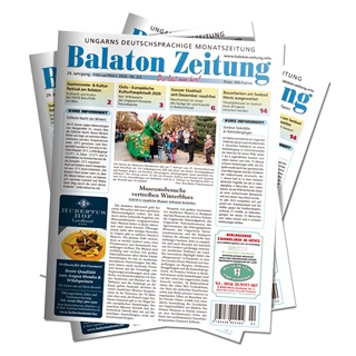 Balaton Zeitung Cover - Museumsbesuche vertreiben Winterblues - Februar März 2026