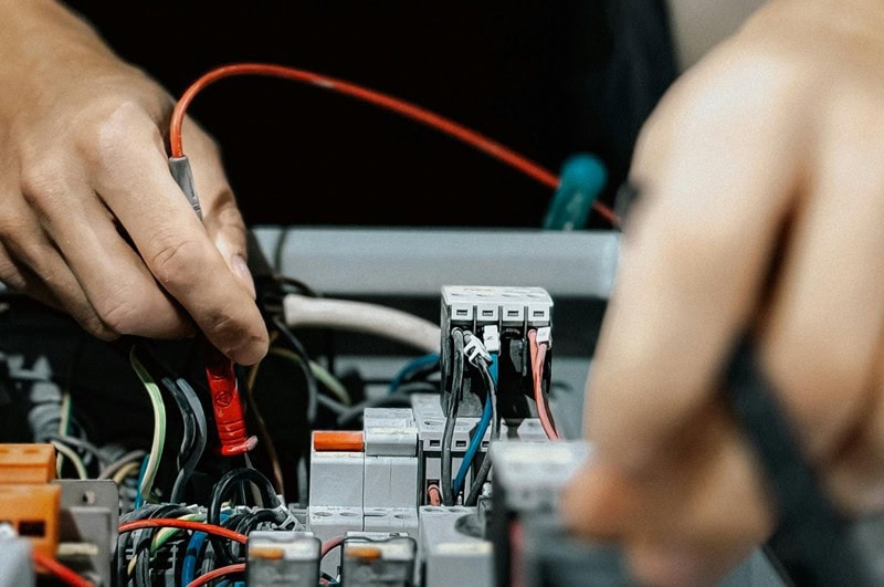 Ingenieur bei der Arbeit