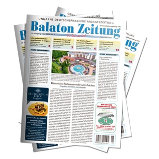 Historische Parlamentswahl setzt Zeichen - Balaton Zeitung Mai 2026 Cover